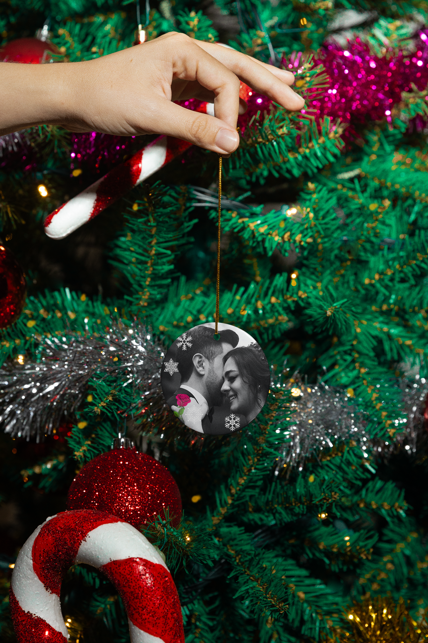 Customizable Photo Ornament