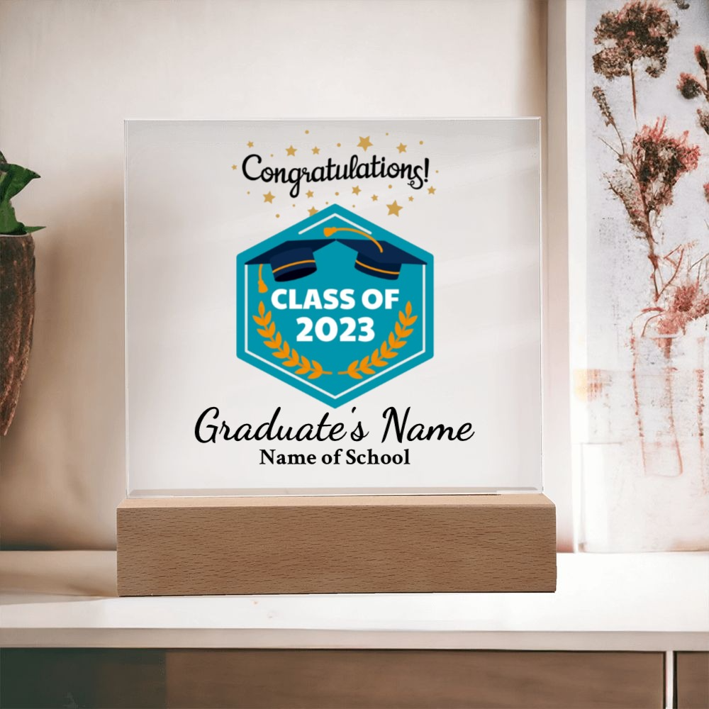 Customizable 2023 Graduation Plaque