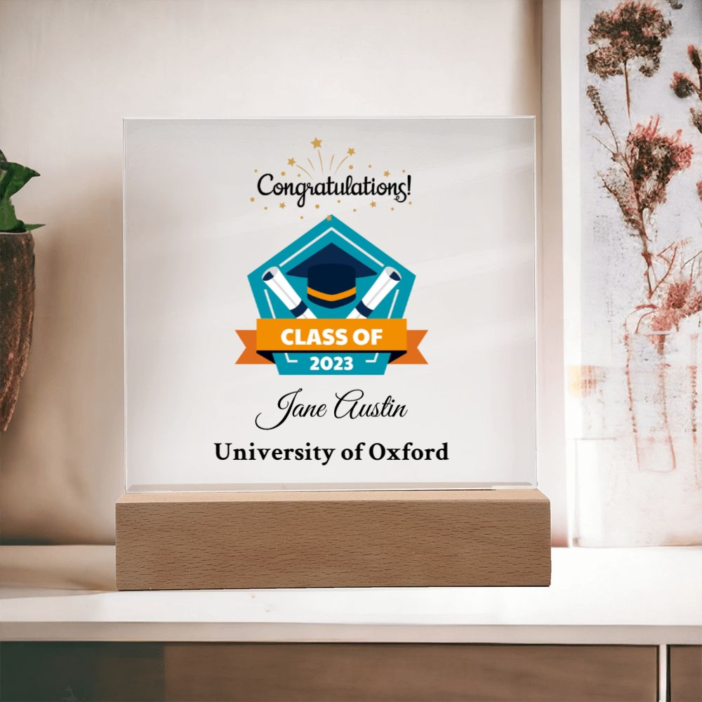 Customizable 2023 Graduation Plaque